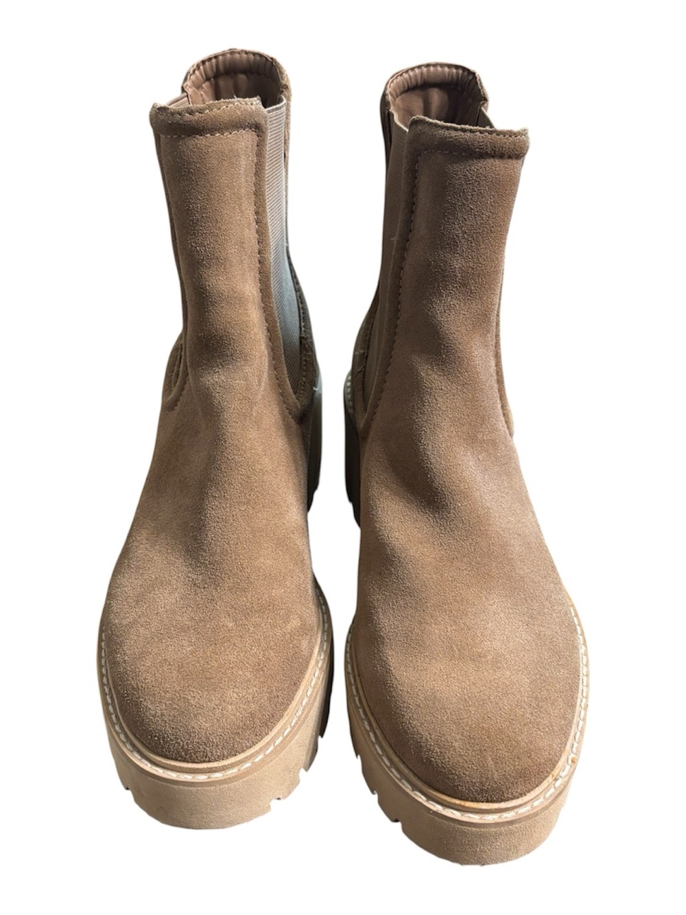 Dolce Vita Hawk H20 Suede Chelsea Ankle Boot Size 7.5